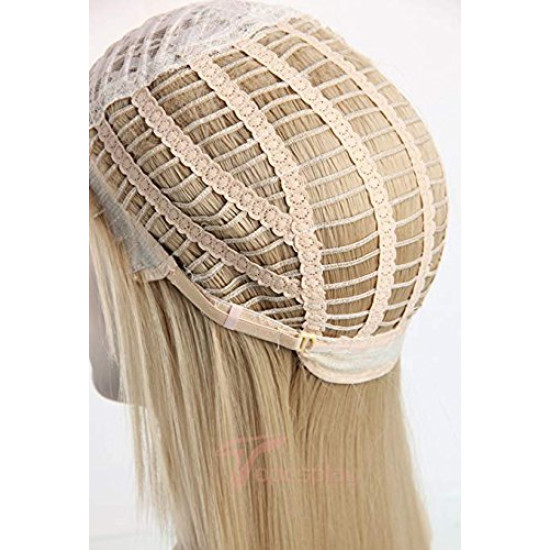 Peruca Rockstsar Loira anos 80 Masculina Luxo