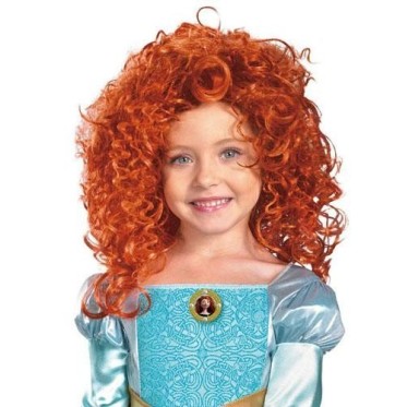 Peruca Valente Princesa Merida Infantil Peruca Valente Princesa Merida Infantil