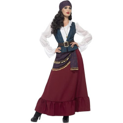 Fantasia Pirata Feminina Clássica Bucanera