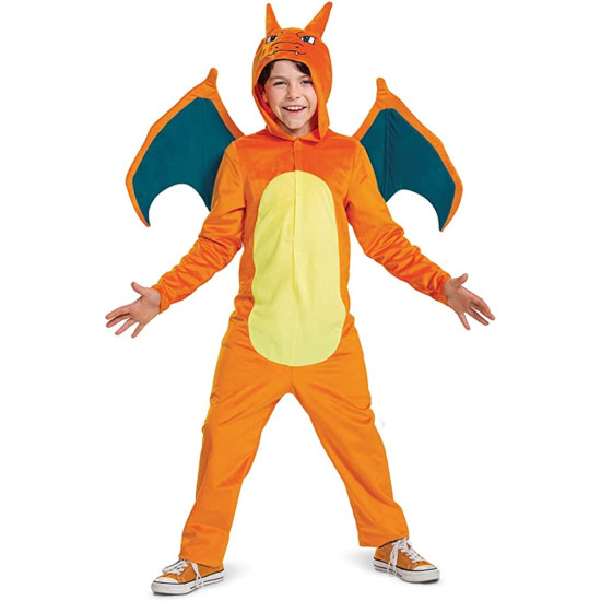 Fantasia Pokemon Charizard Dracaufeu Infantil