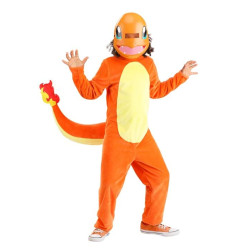 Fantasia Pokemon Charmander Infantil Luxo