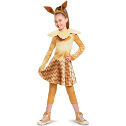 Fantasia Pokemon Eevee Infantil Luxo