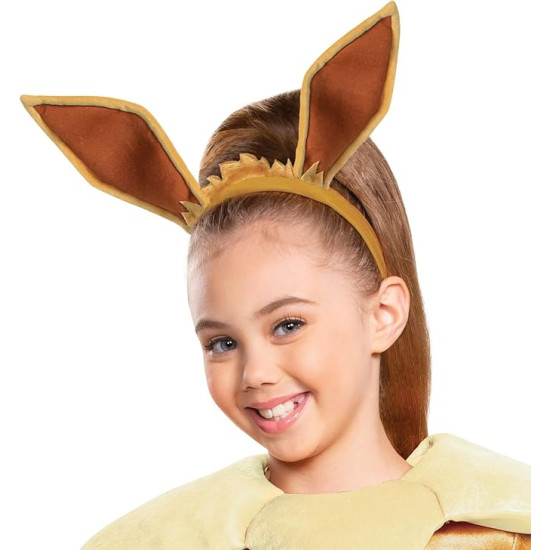 Fantasia Pokemon Eevee Infantil Luxo
