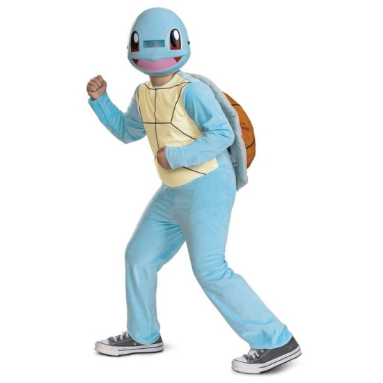 Fantasia Pokemon Squirtle Infantil Luxo