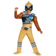 Fantasia Power Rangers Dino Charger Amarelo Infantil
