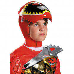Fantasia Power Rangers Dino Charger Vermelho Elite