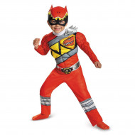 Fantasia Power Rangers Dino Charger Vermelho Infantil