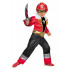 Fantasia Power Rangers Super Megaforce Vermelho Infantil Bebê