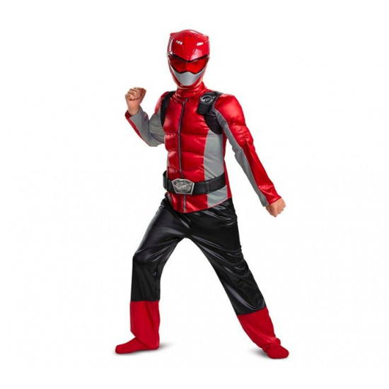 Fantasia Power Rangers Morfador Vermelho Luxo Infantil Fantasia Power Rangers Morfador Vermelho Luxo Infantil