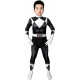 Fantasia Power Rangers Preta Infantil Luxo Fantasia Power Rangers Preta Infantil Luxo