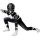Fantasia Power Rangers Preta Infantil Luxo Fantasia Power Rangers Preta Infantil Luxo
