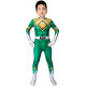 Fantasia Power Rangers Verde Infantil Luxo Fantasia Power Rangers Verde Infantil Luxo