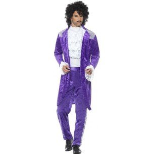 Fantasia Prince Purple Rain Adulto Luxo Fantasia Prince Purple Rain Adulto Luxo