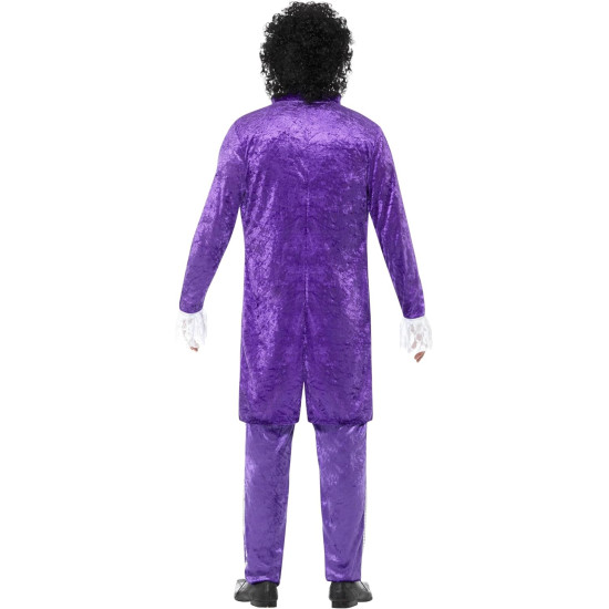 Fantasia Prince Purple Rain Adulto Luxo