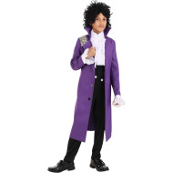 Fantasia Prince Purple Rain Infantil Luxo