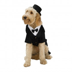Fantasia para Cachorro Terno Social Noivo