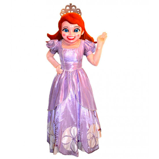 Mascote Princesa Sofia Luxo Novo Mascote Princesa Sofia Luxo Novo