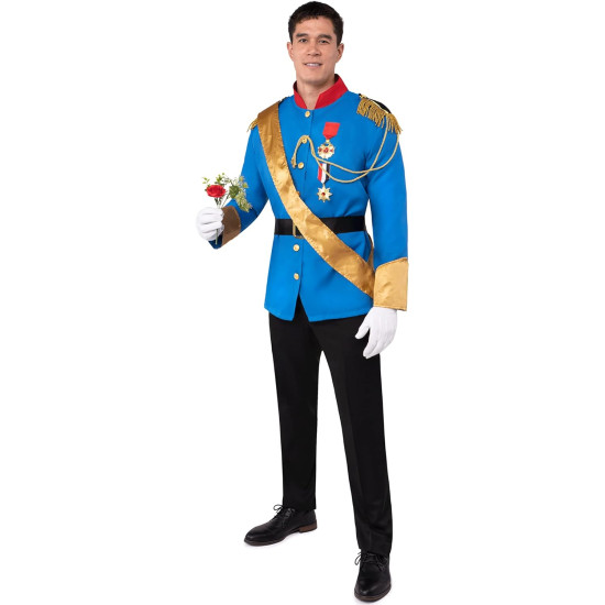 Fantasia Príncipe Adulto Masculino Luxo Fantasia Príncipe Adulto Masculino Luxo