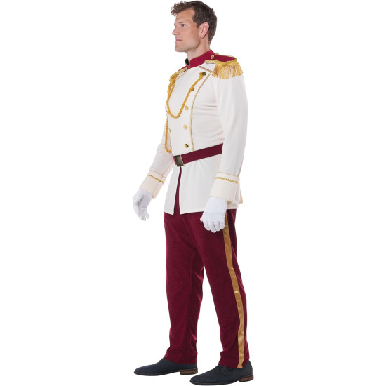 Fantasia Príncipe Adulto Masculino Luxo Royal Fantasia Príncipe Adulto Masculino Luxo Royal