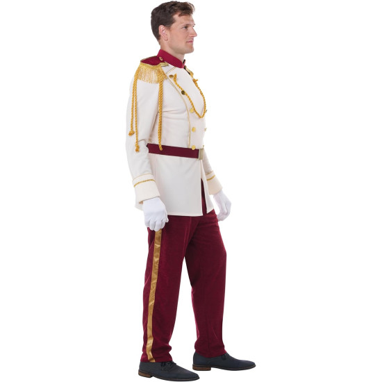 Fantasia Príncipe Adulto Masculino Luxo Royal Fantasia Príncipe Adulto Masculino Luxo Royal