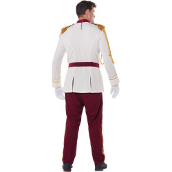 Fantasia Príncipe Adulto Masculino Luxo Royal