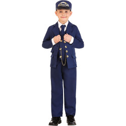 Fantasia Condutor de Trem Infantil O Expresso Polar