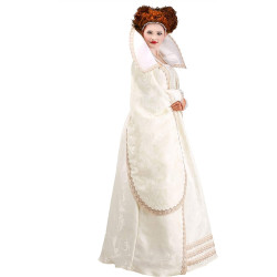 Fantasia Rainha Elizabeth Elizabethan Adulto Clássica 