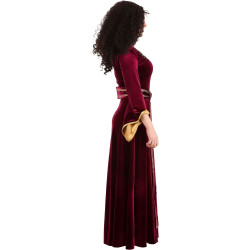 Fantasia Adulto Mamãe Gothel Rapunzel Enrolados
