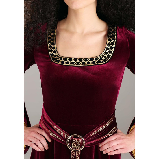 Fantasia Adulto Mamãe Gothel Rapunzel Enrolados