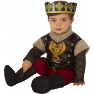 Fantasia Infantil Rei Medieval Bebê