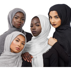 Adorno de cabeça Hijab Muslim Adulto  4 unidades A