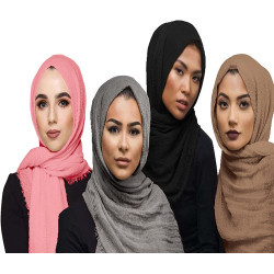 Adorno de cabeça Hijab Muslim Adulto  4 unidades C
