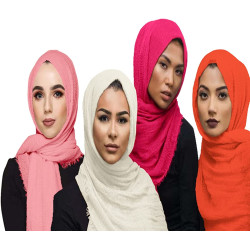 Adorno de cabeça Hijab Muslim Adulto  4 unidades D