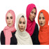 Adorno de cabeça Hijab Muslim Adulto  4 unidades D
