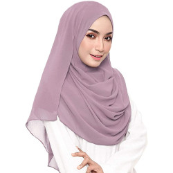 Adorno de cabeça Hijab Muslim Adulto Várias Cores