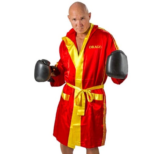 Capa DragoRocky Balboa Sylvester Stallone Boxer Adulto Luxo Capa DragoRocky Balboa Sylvester Stallone Boxer Adulto Luxo
