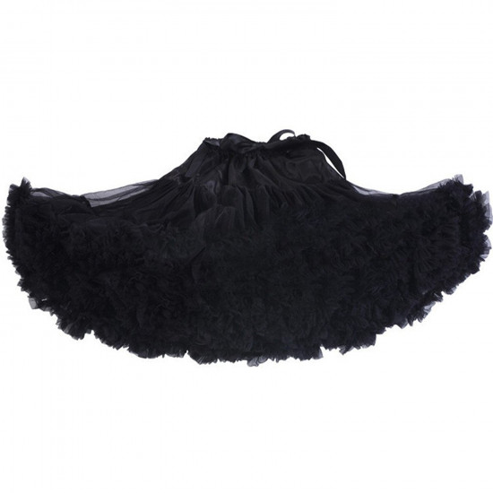 Saiote Adulto Negro Luxo Saiote Adulto Negro Luxo