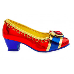 Sandália Branca de Neve Infantil Luxo