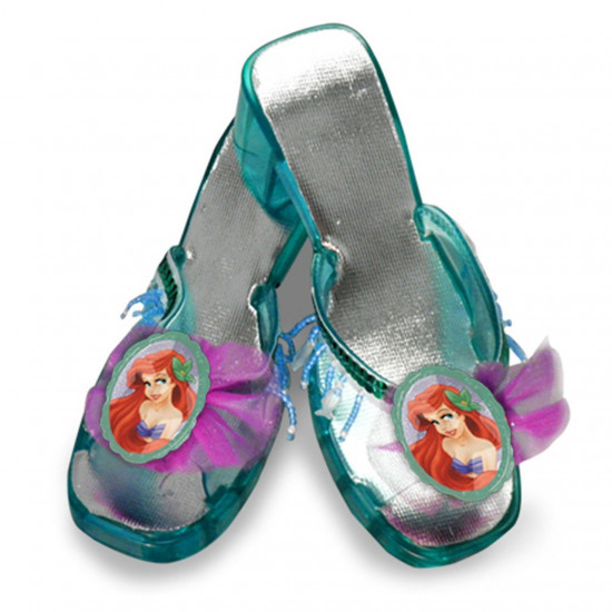 Sandália Pequena Sereia Ariel de Salto Infantil Sandália Pequena Sereia Ariel de Salto Infantil
