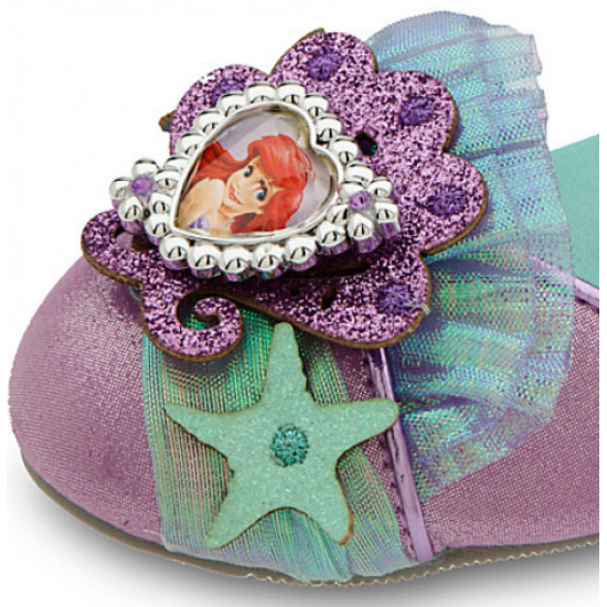 Sandália Pequena Sereia Ariel Luxo Infantil Sandália Pequena Sereia Ariel Luxo Infantil