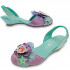 Sandália Pequena Sereia Ariel Luxo Infantil