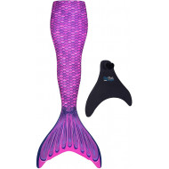 Cauda Sereia Luxo Infantil Lilás