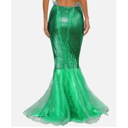 Fantasia Adulto Feminino Pequena Sereia Ariel Sexy