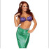 Fantasia Adulto Feminino Pequena Sereia Ariel Sexy