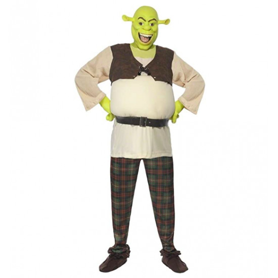 Fantasia Shrek Adulto Super Luxo Fantasia Shrek Adulto Super Luxo
