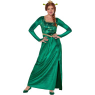 Fantasia Shrek Fiona Luxo Adulto Clássica