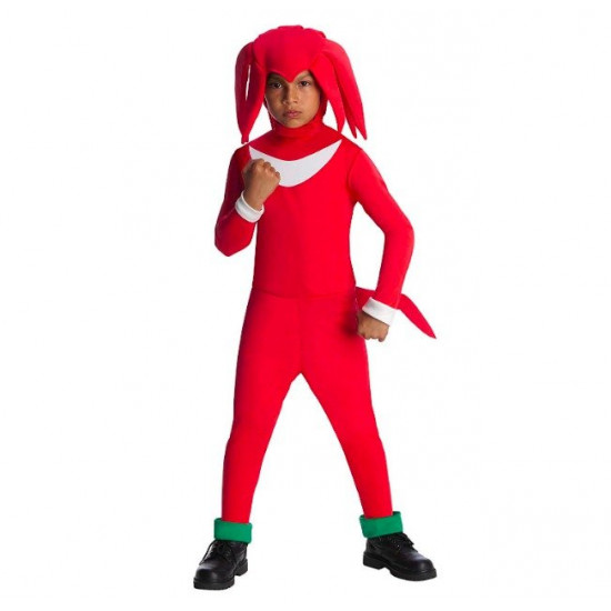 Fantasia Infantil Sonic Geração Knuckles Echidna Luxo Fantasia Infantil Sonic Geração Knuckles Echidna Luxo