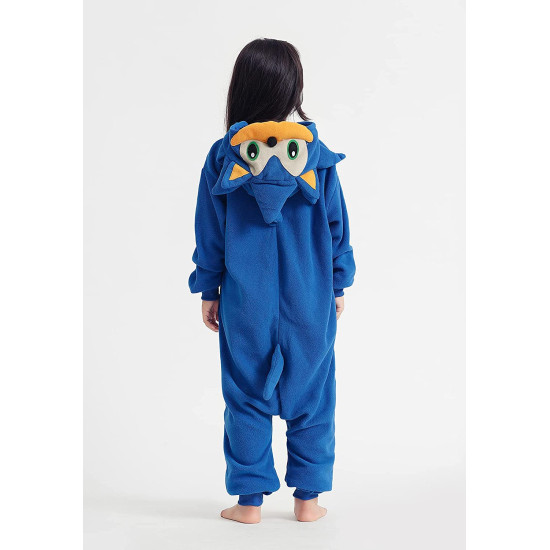 Fantasia Sonic the Hedgehog Infantil Macacão Fantasia Sonic the Hedgehog Infantil Macacão