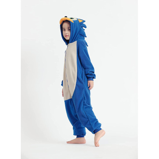 Fantasia Sonic the Hedgehog Infantil Macacão Fantasia Sonic the Hedgehog Infantil Macacão