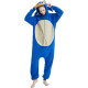 Fantasia Sonic the Hedgehog Luxo Adulto Macacão Fantasia Sonic the Hedgehog Luxo Adulto Macacão